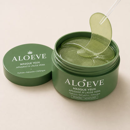 ALOEVE™ | Patchs Hydrogel Contour des Yeux à l’Aloe Vera