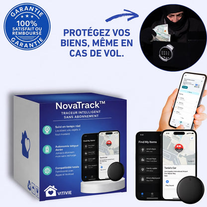 1. NovaTrack™ – Traceur Intelligent Sans Abonnement ⭐