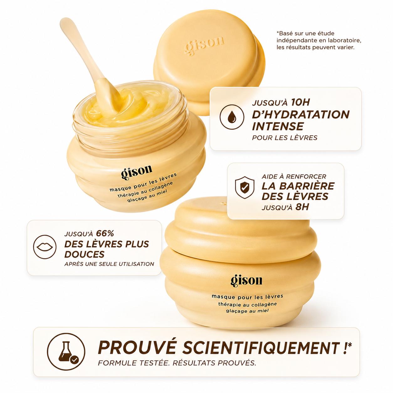 Gison™ Masque Lèvres au Collagène