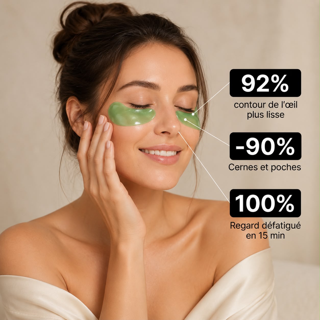ALOEVE™ | Patchs Hydrogel Contour des Yeux à l’Aloe Vera