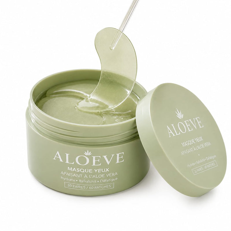 ALOEVE™ | Patchs Hydrogel Contour des Yeux à l’Aloe Vera