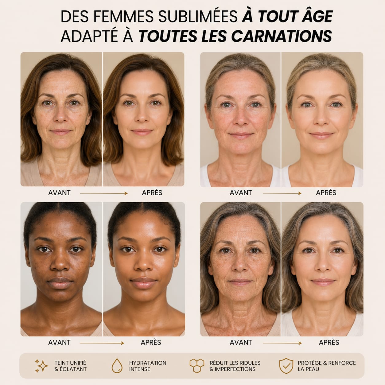 ÉLORIA PARIS™ | Fond de Teint Intelligent avec Pinceau Intégré