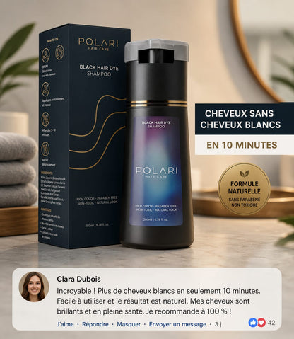 POLARI™ – Shampoing Réparateur & Fortifiant