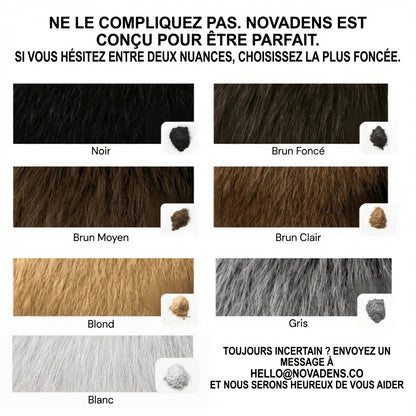NovaDens Pro - Fibres Capillaires Densifiantes Instantanées