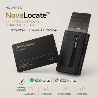 NovaLocate™ Carte Localisateur Intelligente Bluetooth