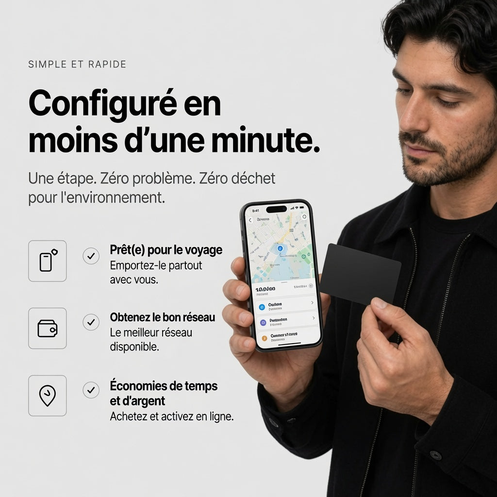 NovaLocate™ Carte Localisateur Intelligente Bluetooth