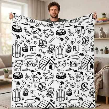 Couverture à colorier lavable ALOEVE™ – 24 feutres inclus