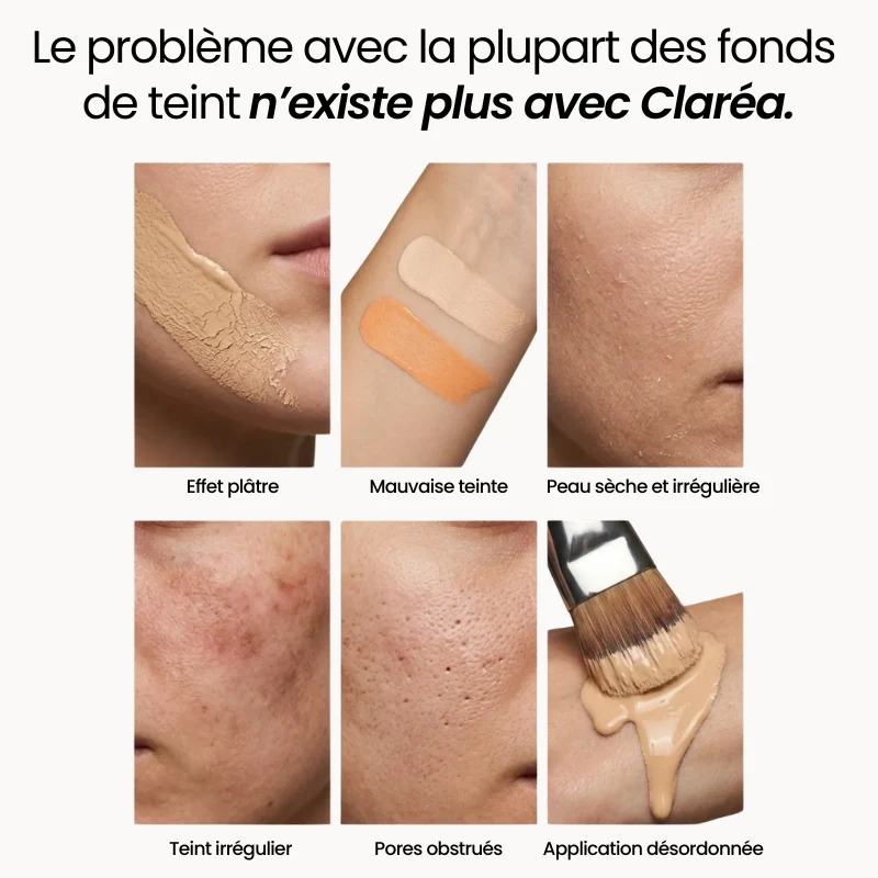 ÉLORIA PARIS™ | Fond de Teint Intelligent avec Pinceau Intégré